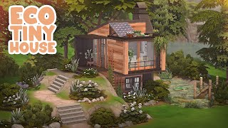 ECO Tiny House 🌳 | The Sims 4 Speed Build