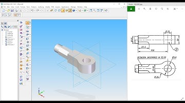 Knuckle Joint Part02 Eye Solid Edge V20 (Kannada)