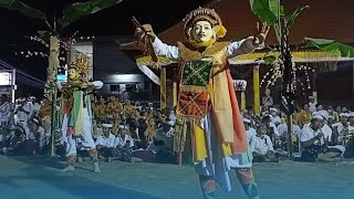 Tari Sandaran Klasik Telek & Jauk khas Banjar Taman Sari Sanur ring Pura Dalem Penataran