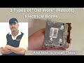 3 Types of Old Work Electrical Boxes and How to Install Them