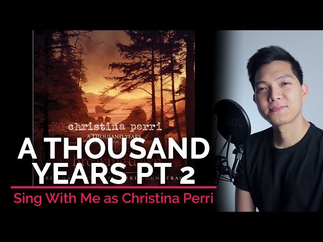 A Thousand Years Pt 2 (Male Part Only - Karaoke) - Christina Perri ft. Steve Kazee class=