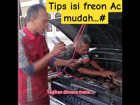 FREON AC MOBIL . #automobile #bengkelpanggilanmalang