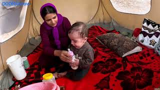 Pregnant mother: and one-year-old child, cruel fate: cold winter ahead+lran2023