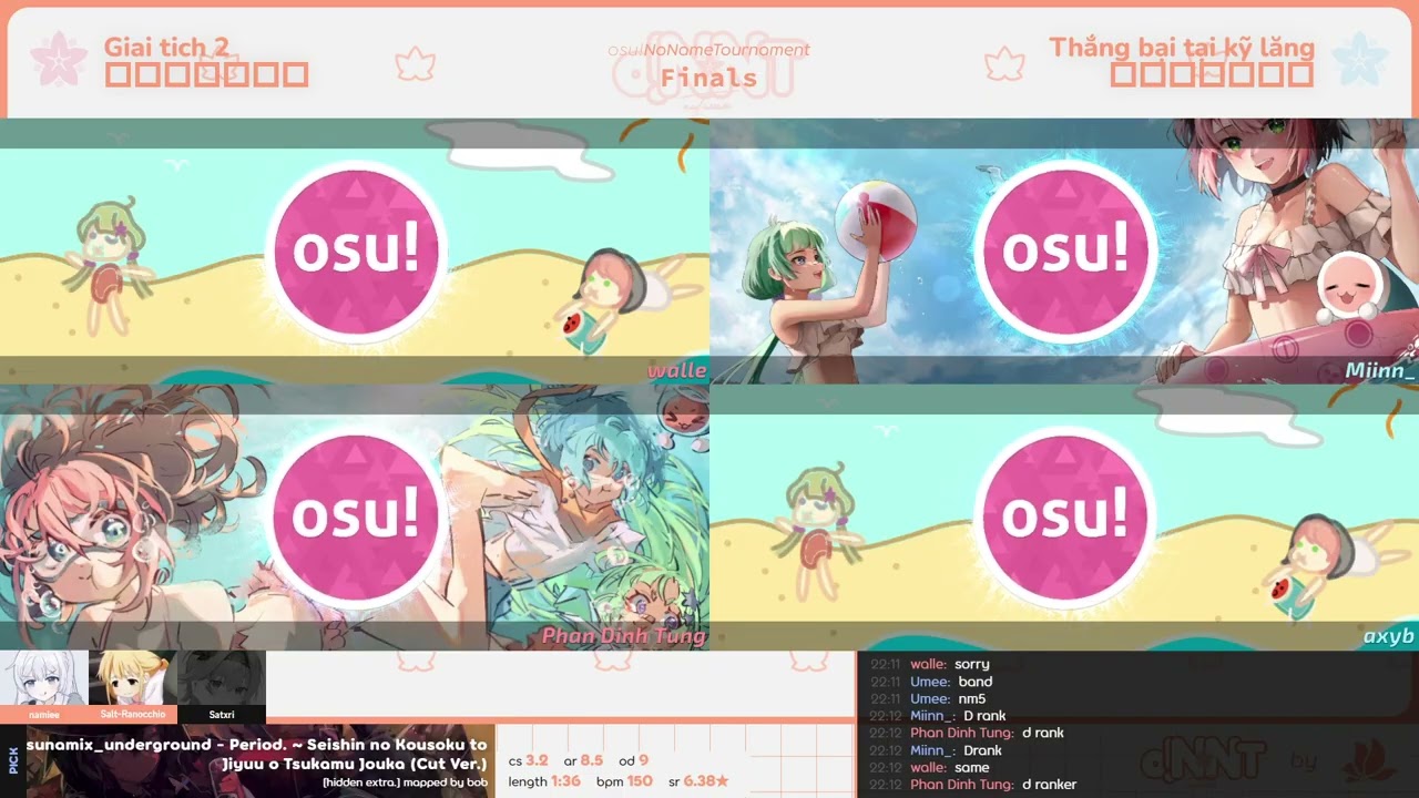 o!NNT5 - Finals | [#1] Giai tich 2 vs. Thắng bại tại kỹ lăng [#7]