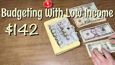 Cash Stuffing | Low Income- $142 | Cash Envelopes & Sinking Funds