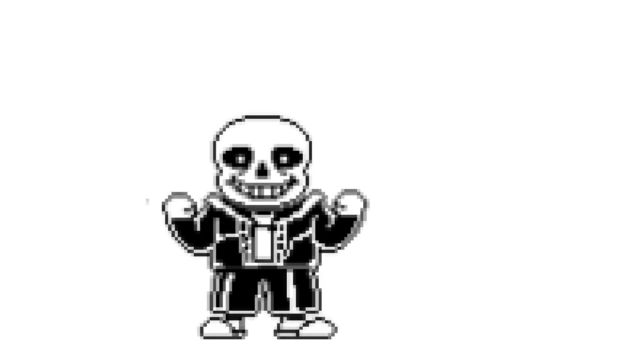 Free: Undertale Sans Sprite Clipart Undertale Sprite Clip - Hi It's Me   