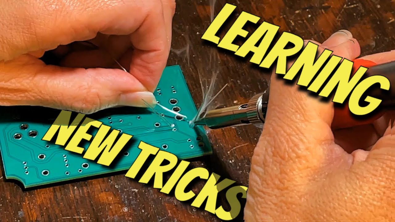 I'm Learning How to Solder - YouTube
