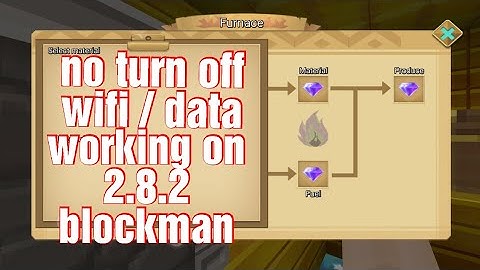 how to duplicate in blockman go skyblock 2.8.2 [no wifi/data turn of needed]