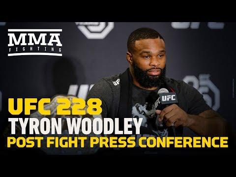 UFC 228: Tyron Woodley Post-Fight Press Conference - MMA Fighting