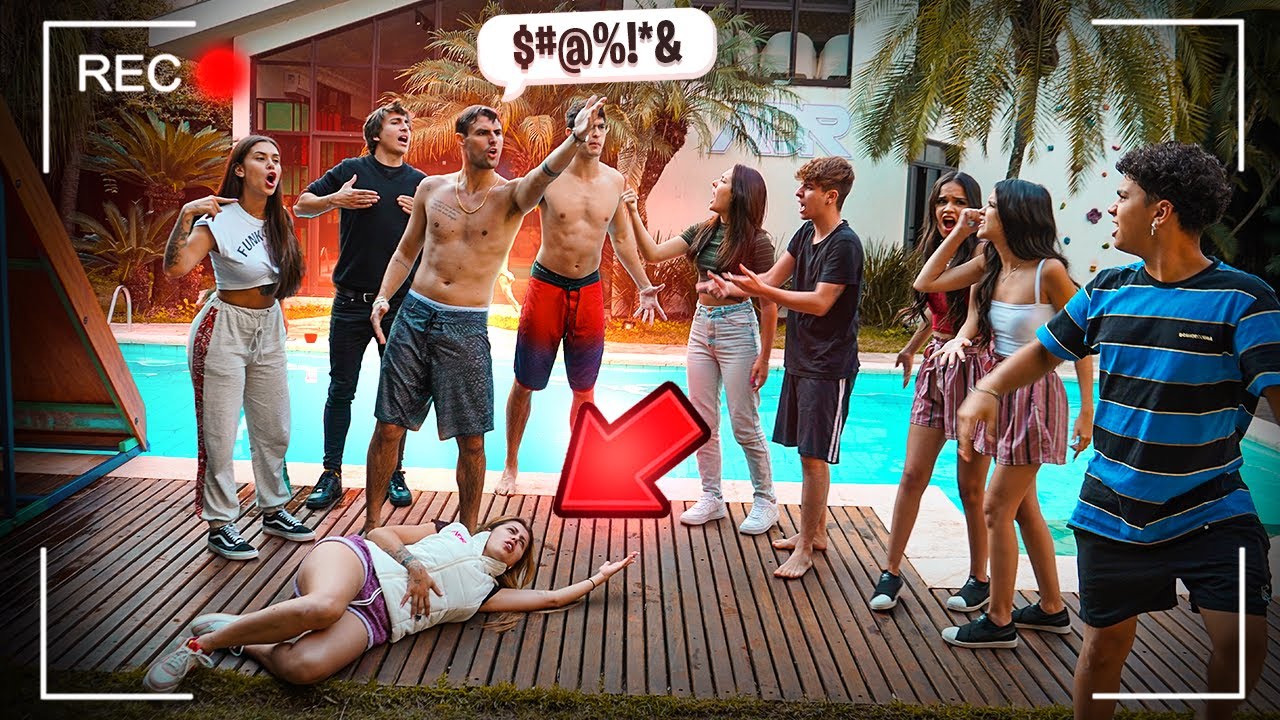 BRIGAMOS COM OS TIKTOKERS NESSE VÍDEO E OLHA O QUE ACONTECEU!! ( YOUTUBERS VS TIKTOKERS )