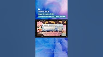 ASMR: Epomaker TH99 #mechanicalkeyboard #mechanicalkeyboardsound #asmrtyping #youtubeshorts