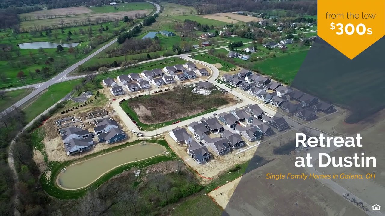 Retreat at Dustin // Low Maintenance Detached Condo Homes in Galena, OH   You