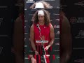 Why does Mack Hollins cut his shirt for practice? 👀✂️ #patriots #nfl #shorts