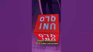 Outdoor Magic Cube LED Screen