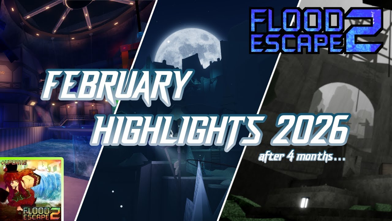 Roblox - Flood Escape 2 February Highlights 2026 | Every Maps
