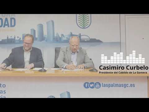 Casimiro Curbelo convenio con Guaguas Municipales de Las Palmas de Gran Canaria