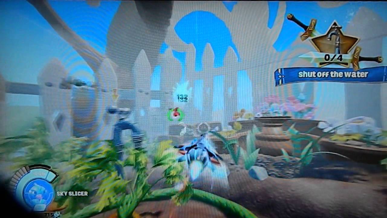 BRR Playing Skylanders SuperChargers Sky Vehicle Area in Gadfly Glades