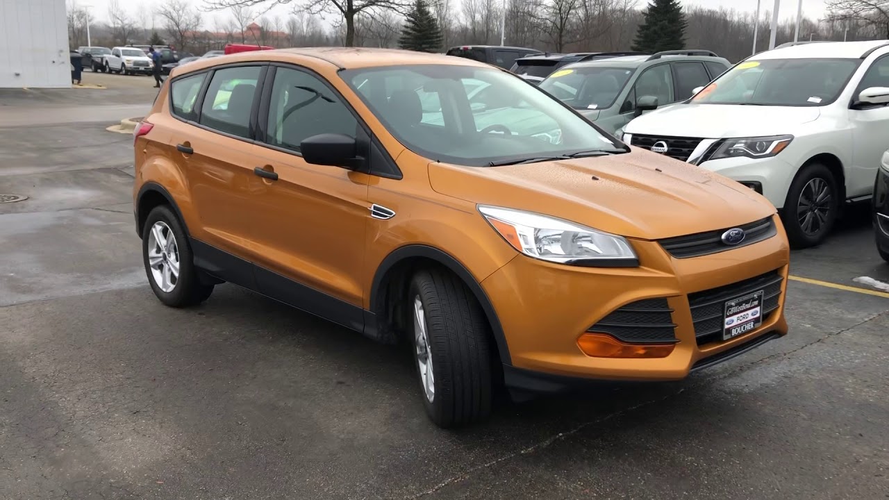 Ford Certified 2016 Escape Boucher Ford West Bend YouTube
