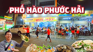 Phố Hàu Phước Hải - Thiên Đường Hải Sản Về Đêm Lớn Nhất Tp. HCM