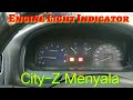 #004 Engine Light indicator city-z menyala