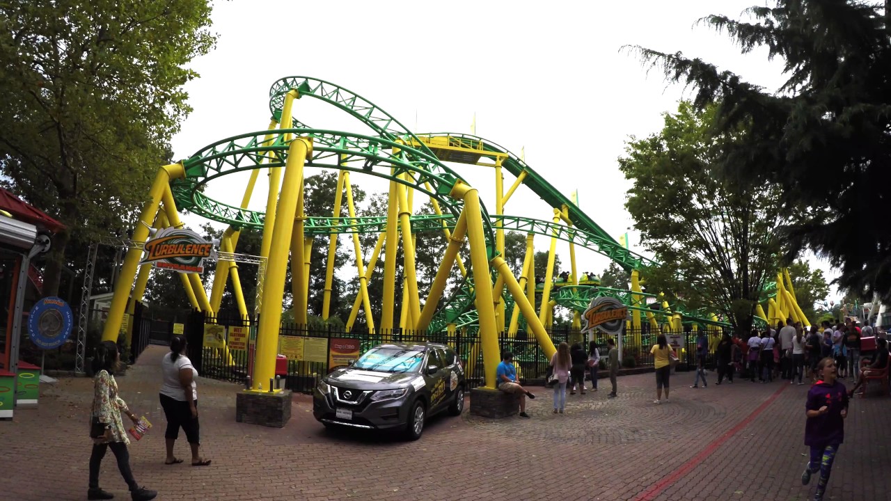 Turbulence Coaster Adventureland Farmingdale Long Island 4K video YouTube