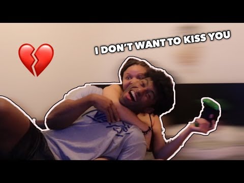 i-don't-want-to-kiss-you-prank-on-girlfriend!-*gets-crazy*