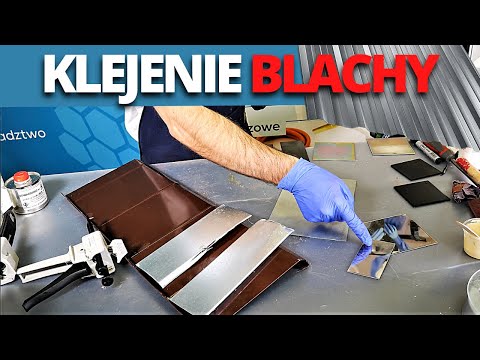 Klej do blachy - stalowej, aluminiowej, ocynkowanej itp