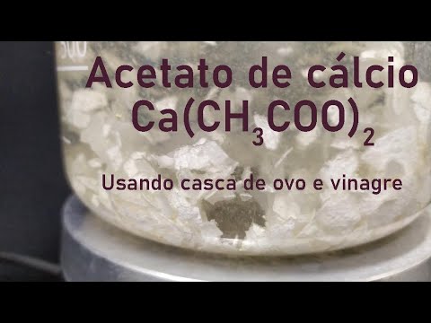 Vídeo: No aquecimento de acetato de cálcio e formato de cálcio?