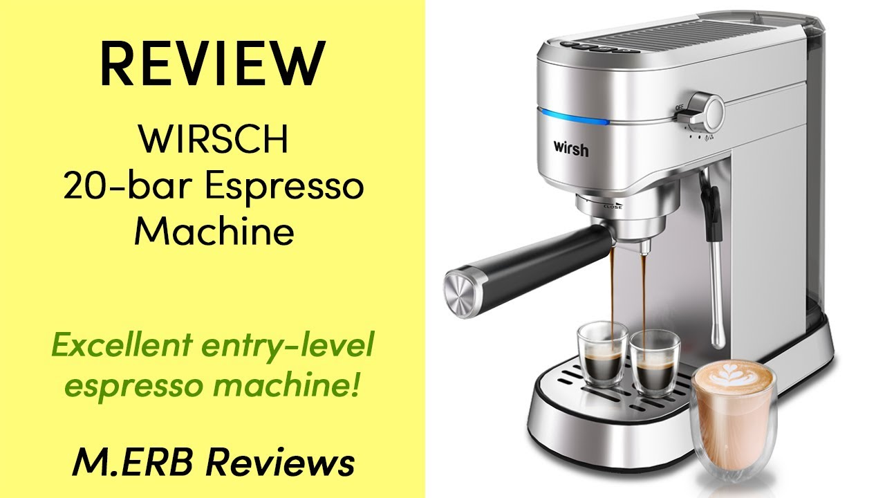  CAVDLE Espresso Machine 20 Bar, Professional Maker