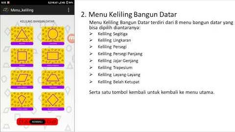 Review Apikasi Kalkulator Bangun Datar Sederhana Android