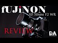 Fujinon XF 50mm F2 WR Review | 4K
