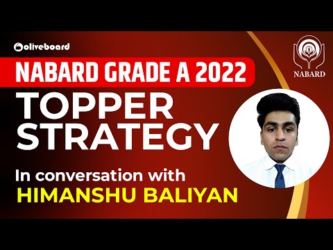 NABARD GRADE A 2022 Success Story | Himanshu Baliyan | Know His Strategy | Topper Interview