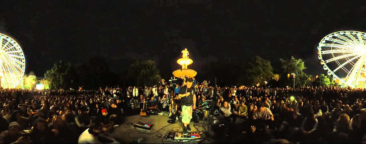 Dub FX • Flow • Live in Budapest. 360 media