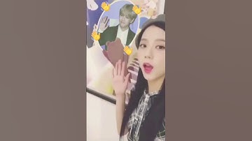 Jisoo old ig update of V 🥺💖 #jisoo #taehyung #vsoo #taesoo
