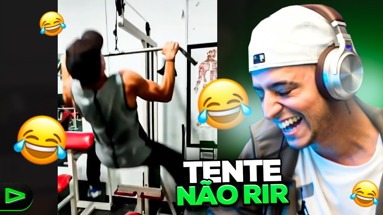 LOUD CORINGA REAGINDO AOS MELHORES TIKTOK DE COMÉDIA! TENTE NÃO RIR!