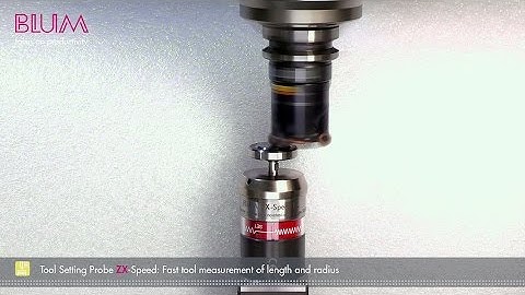 Tool Setting Probe ZX-Speed: Tool measurement | Tastkopf ZX-Speed: Werkzeugmessung | Blum-Novotest