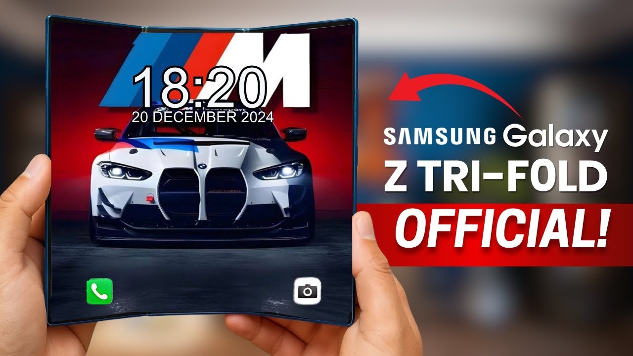Samsung Galaxy Z Tri-Fold - OFFICIAL! - YouTube