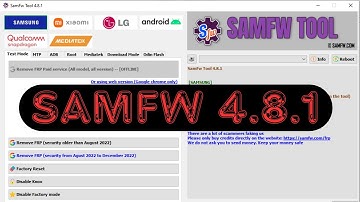 Samfw frp tool  4.8.1 Samsung frp bypass tool 2024. One-click bypass Google account verification