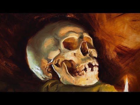 Skull Oil Painting  Still Life from Start to Finish