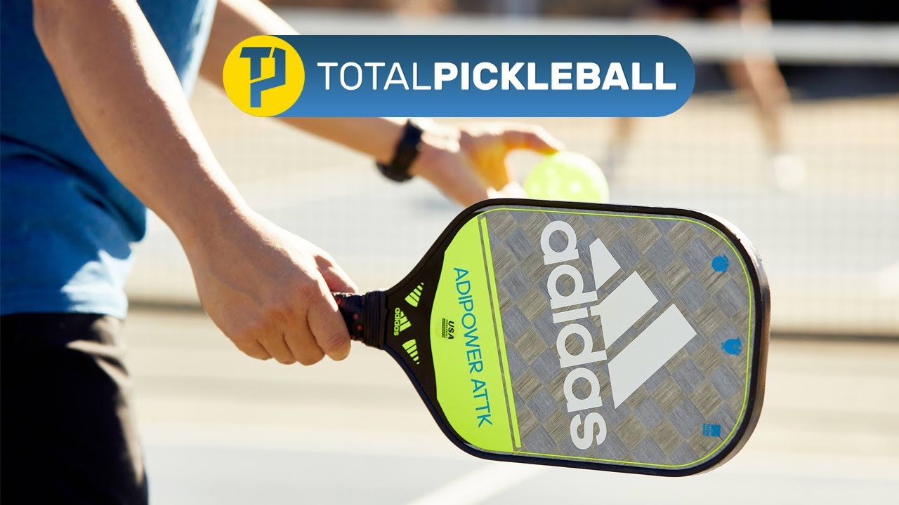 Total Pickleball Review: adidas adipower ATTK YouTube