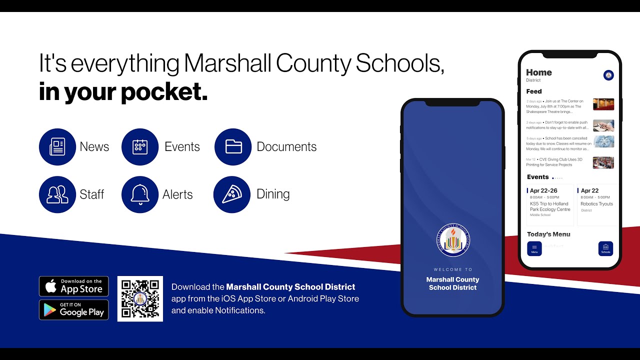 The New Marshall County Schools App - YouTube