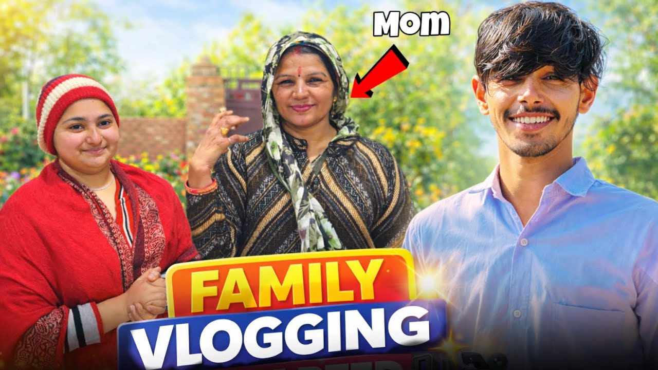 घर में नया vlogger तयार हों गए है 📸❤️✅ @nitishattrii #famlivlog #dailyvlog #vlogging #dance #vlogs 