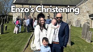 Enzo's Christening! | Back to our wedding venue &amp; church | Family Vlog