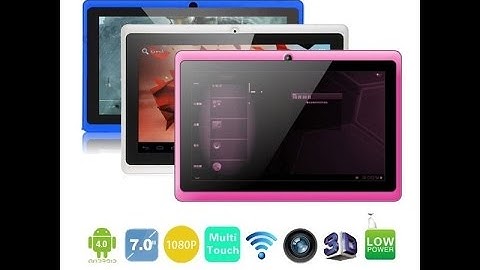 Flash Chinese Android Tablet (Allwinner A13)
