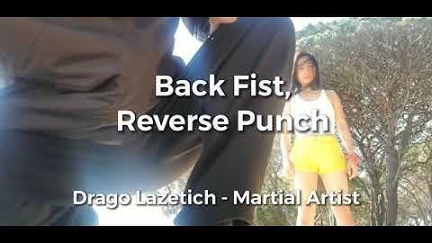 Martial Arts - Back Fist, Reverse Punch