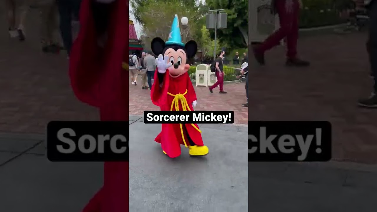 Sorcerer Mickey Mouse! // Disneyland