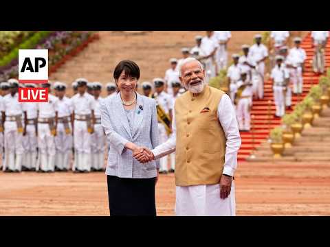 LIVE: Modi welcomes Japan's Prime Minister Sanae Takaichi to India