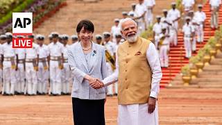 LIVE: Modi welcomes Japan's Prime Minister Sanae Takaichi to India