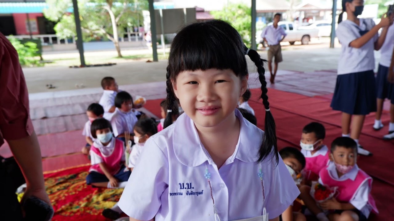 พิธีไหว้ครูโรงเรียนวัดบุยายใบ ปีการศึกษา 2565