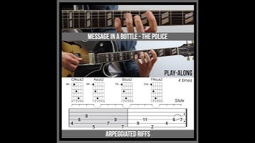 Thumbnail of Message in a Bottle (TAB) - The Police - Arpeggiated Guitar Riffs